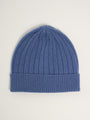 Bonnet côtelé enfant - Bleu