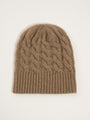 Bonnet torsadé - Marron