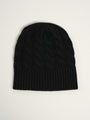 Bonnet torsadé - Noir