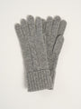 Gants torsadés - Gris moyen